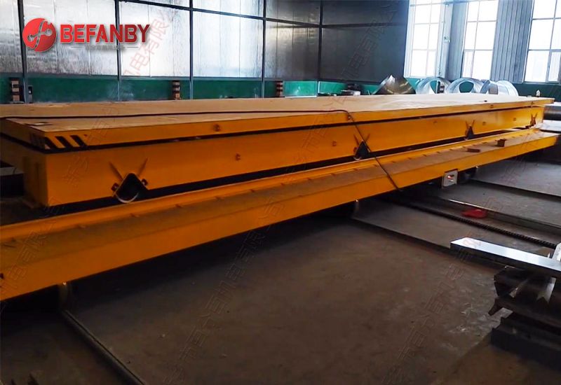 工廠用大跨距軌道地爬車(chē)