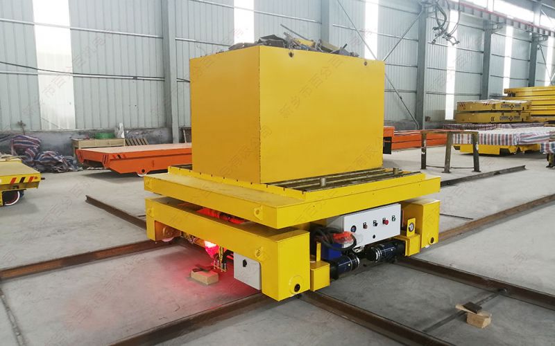 交叉軌道RGV小車是一種有效、穩(wěn)定、靈活的工廠轉運工具