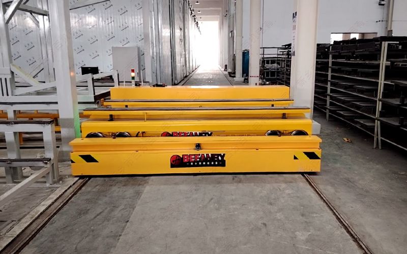 湖北用戶(hù)智能RGV子母車(chē)轉(zhuǎn)運(yùn)系統(tǒng)案例