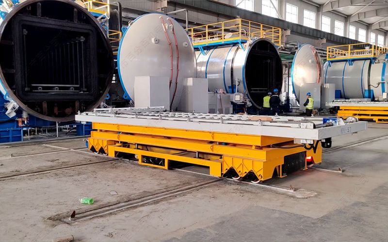 真空爐送料利器：軌道電動平臺車的精密設(shè)計與硬核配置