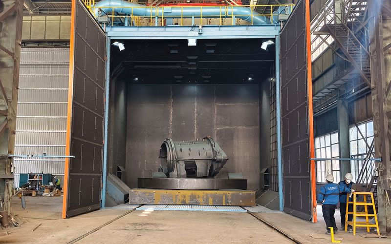 軌道平車在噴砂房中的應(yīng)用：常見問題與設(shè)計(jì)對策